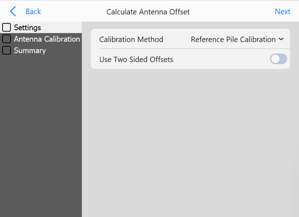 Calculate Antenna Offset