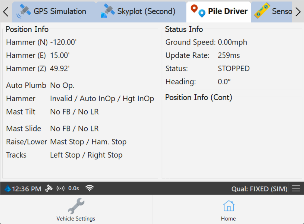 Vehicle Page