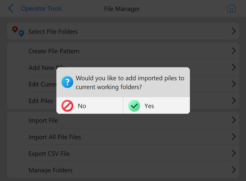 Add to Current Working Folder