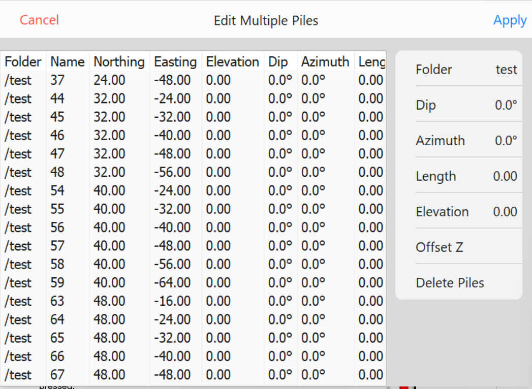 Edit Multiple