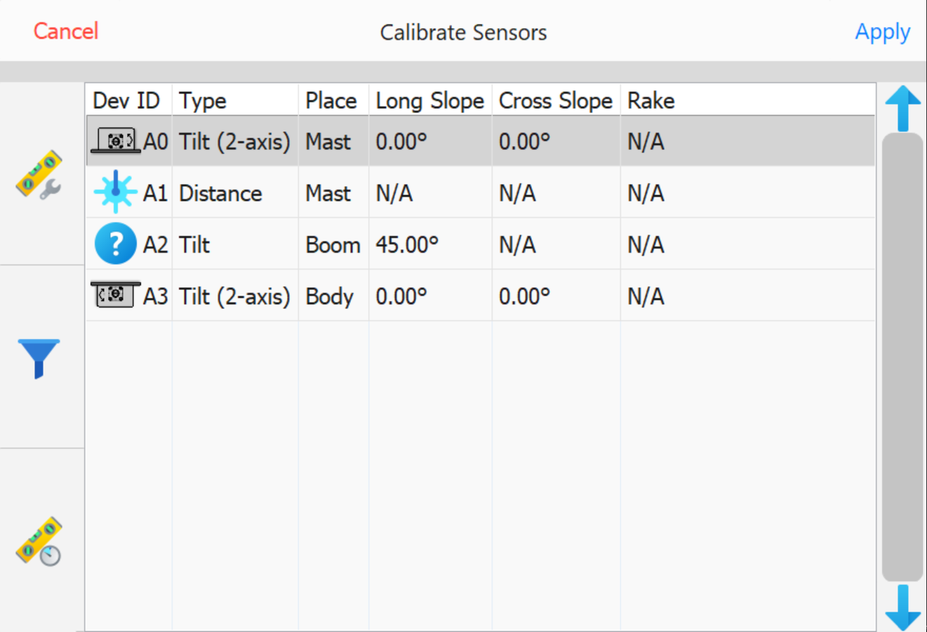 Sensor Calibration