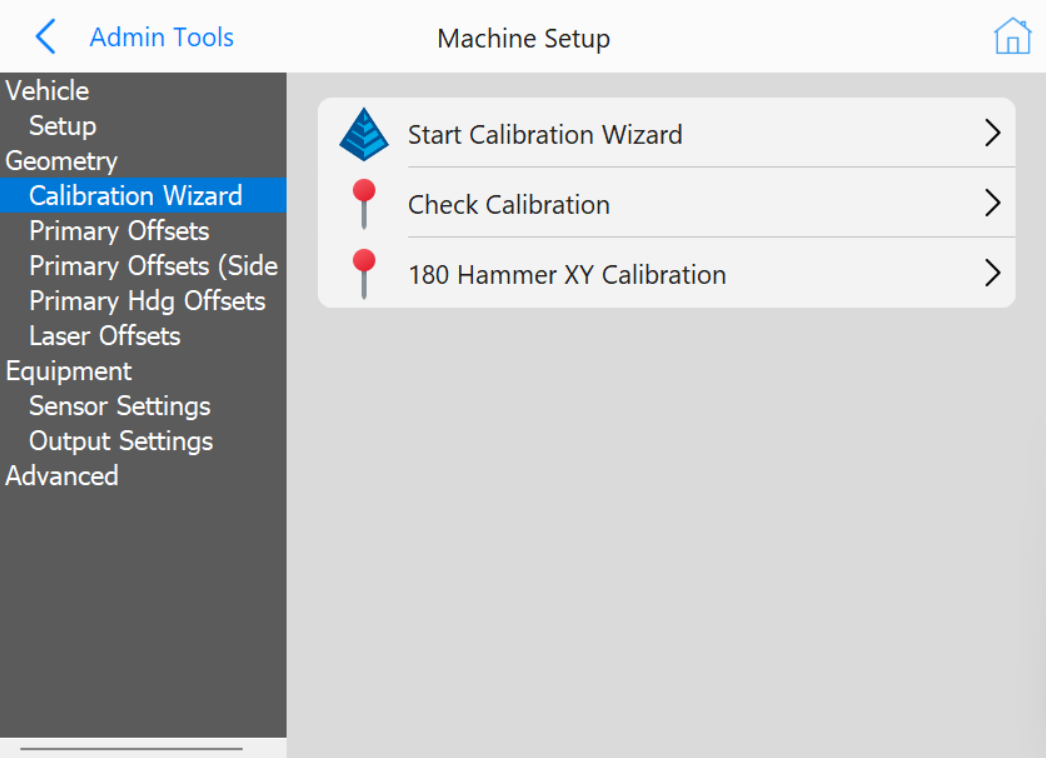 Calibration Wizard