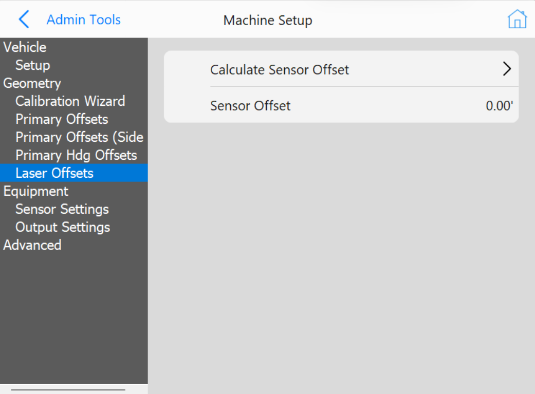 Sensor Offsets