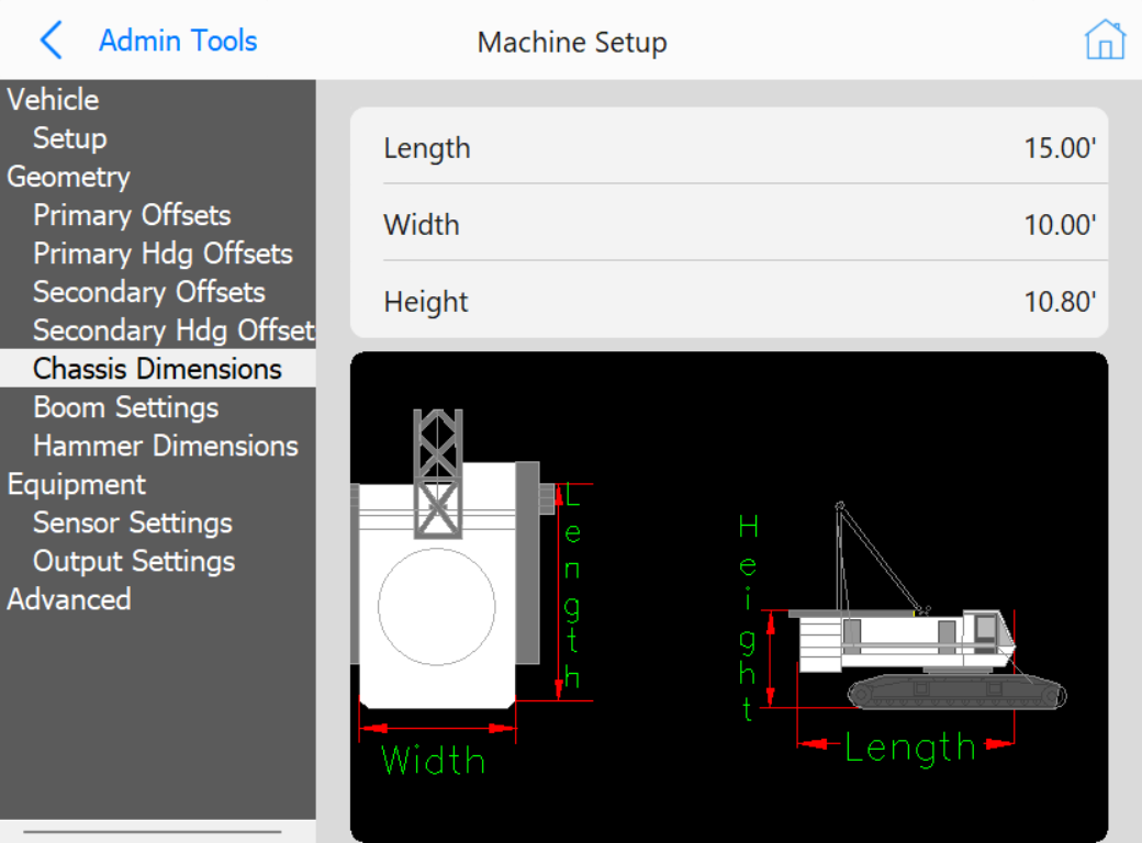 Chassis Dimensions
