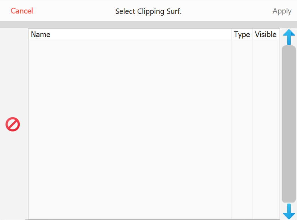 Select Clipping Surface