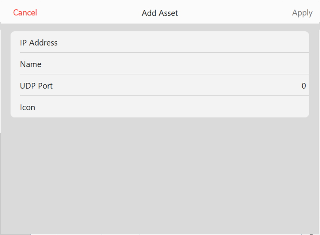 Add Asset