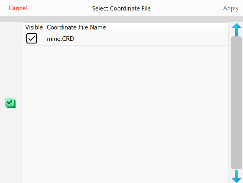 Coordinate Settings