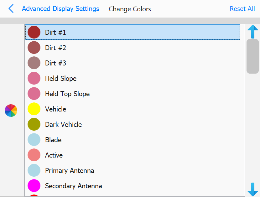 Set Custom Display Colors