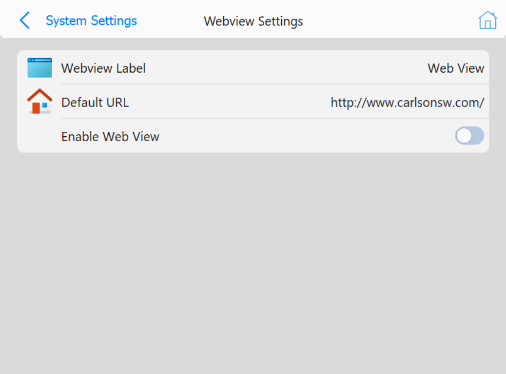 WebviewSettings