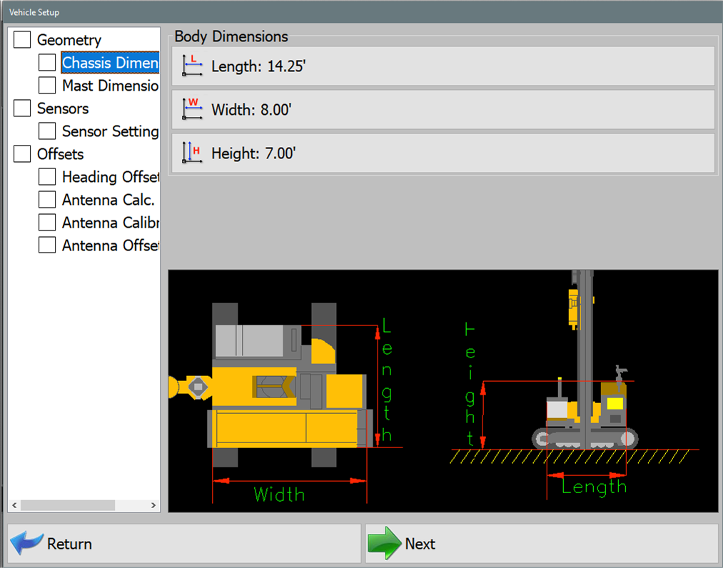 Chassis Dimensions