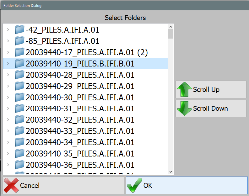 Select Folder