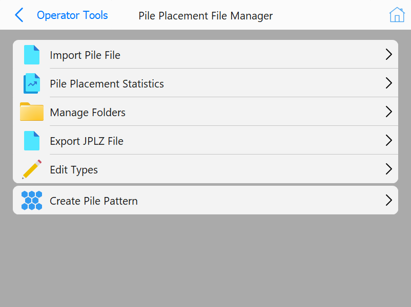 Pile Placement File Manager