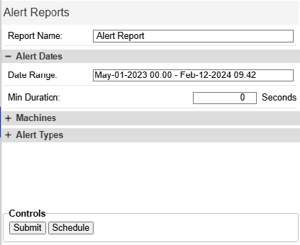 Alert Report