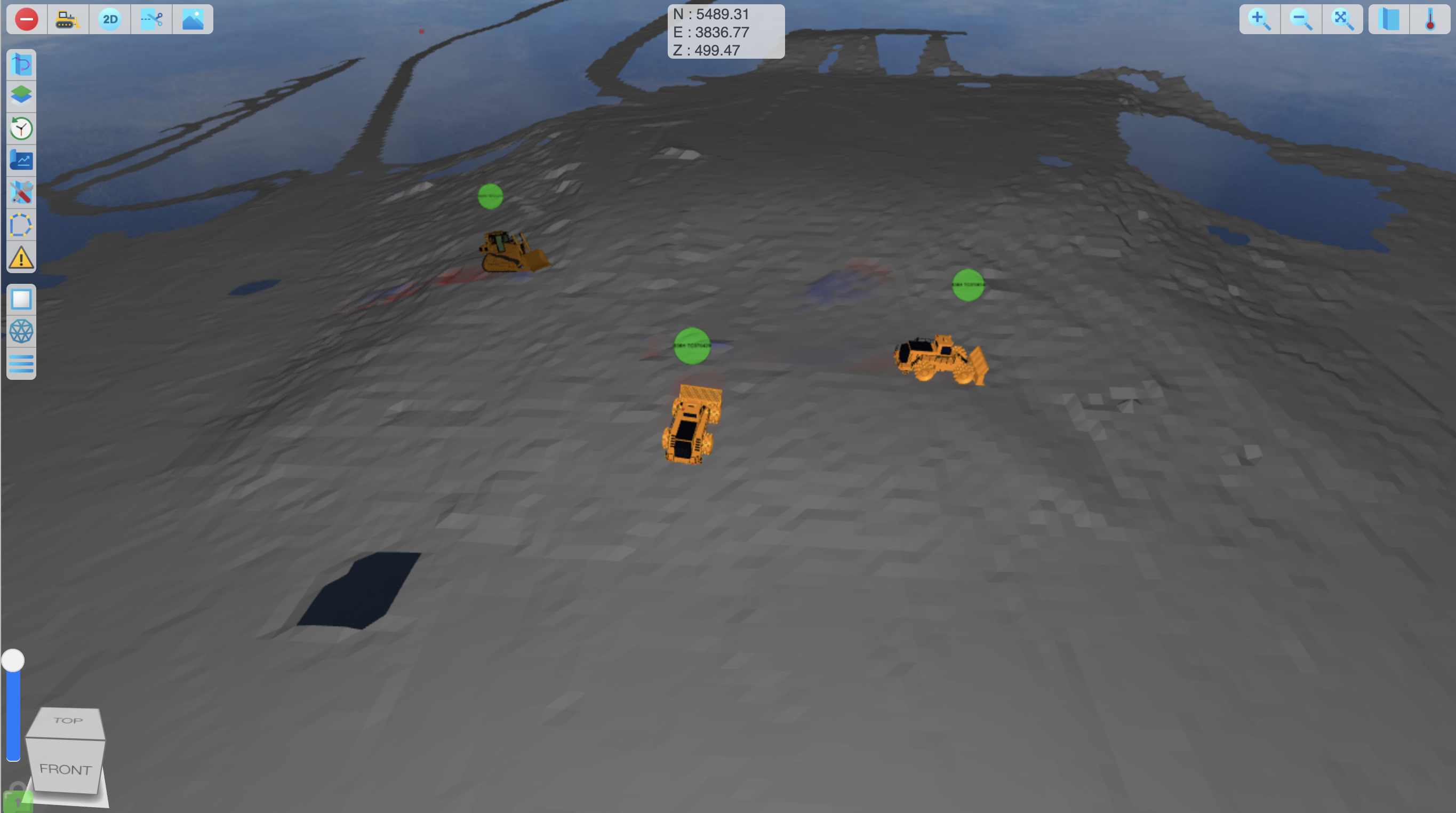 3D Current Surface