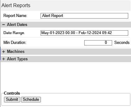 Alert Report