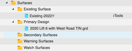 Surface Files