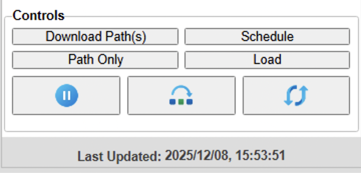 Historical Data Controls