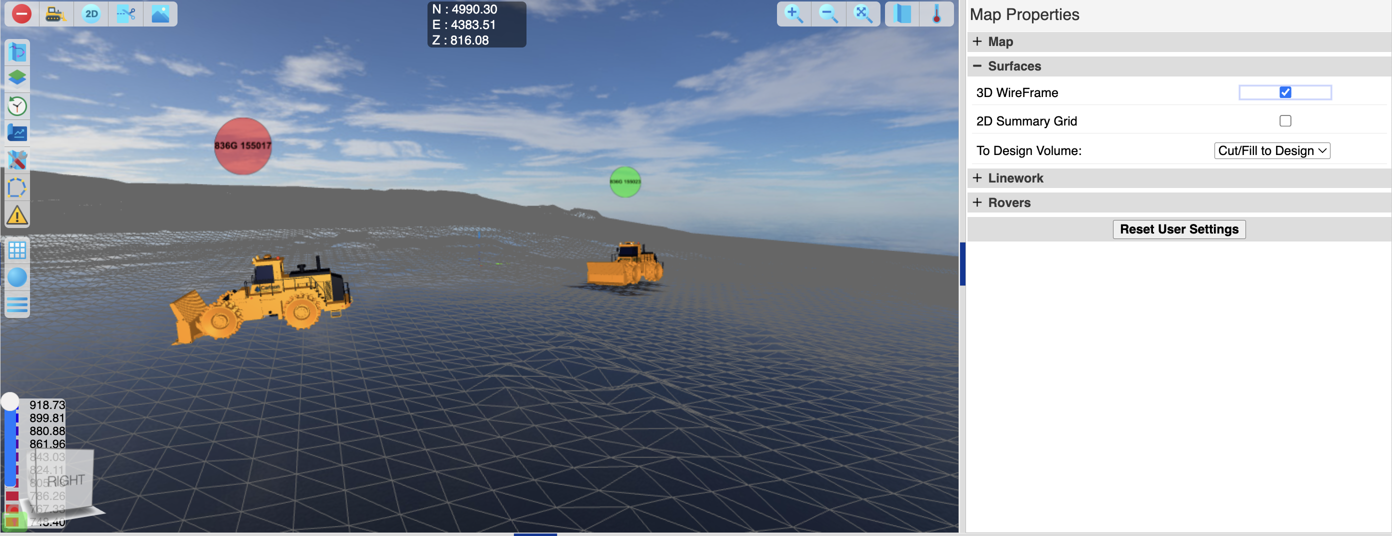 Wireframe Surface