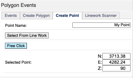 Create Point