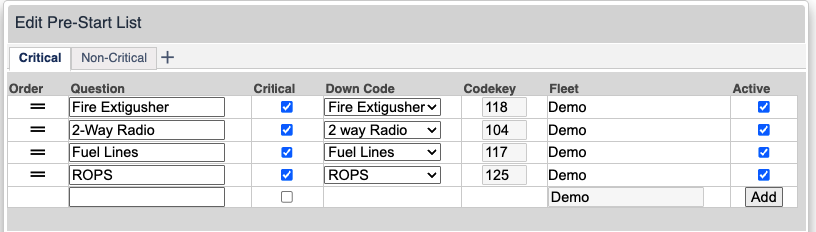 New List Item Added