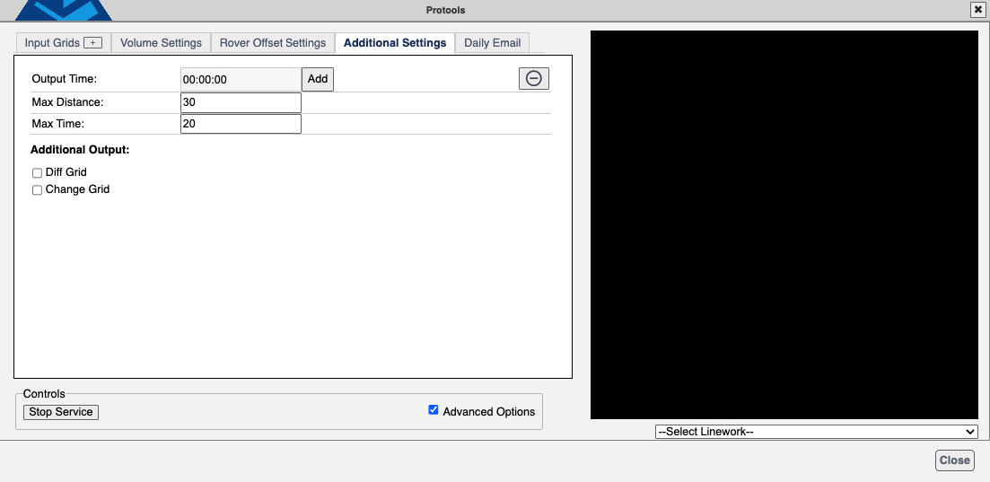 Additional Settings