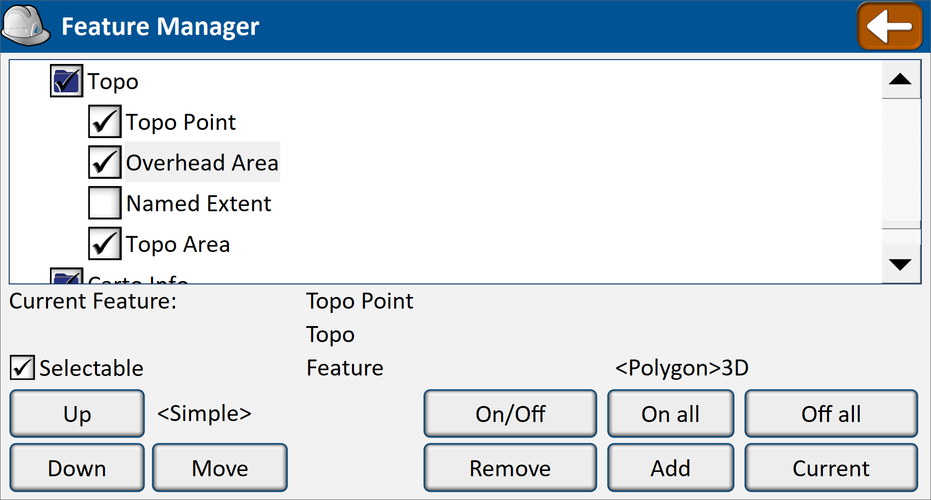 Feature Manager