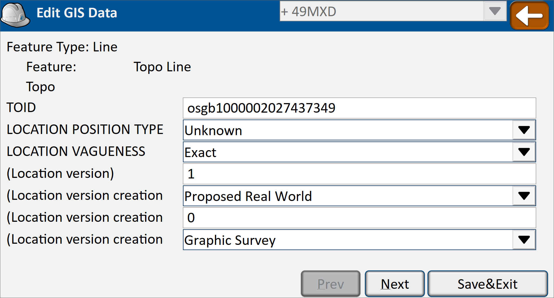 Edit GIS Data