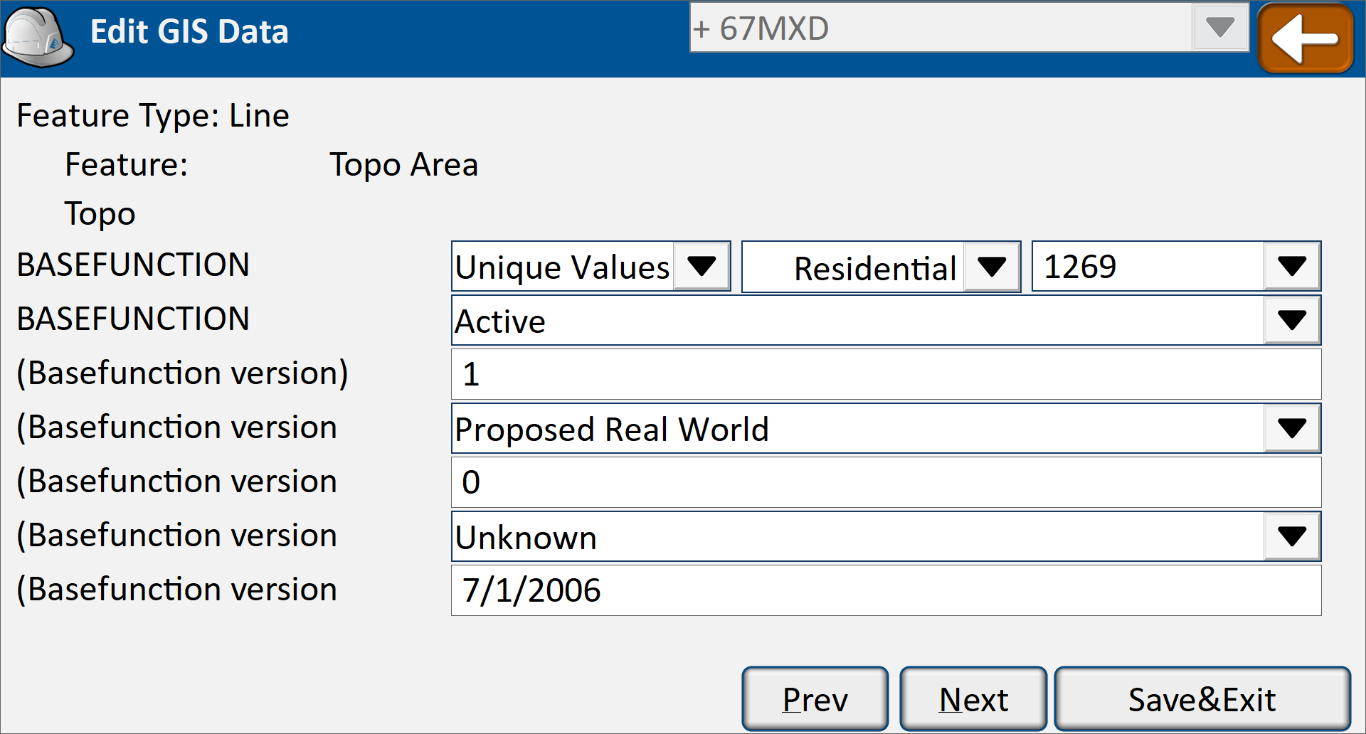 Edit GIS Data