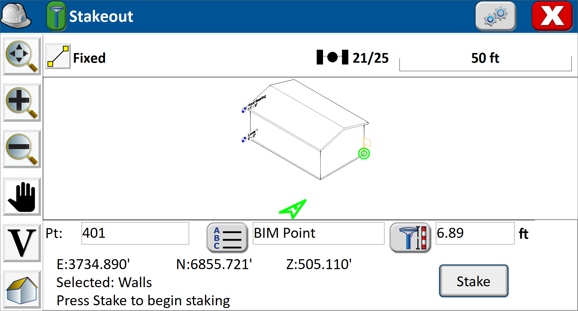 Stake BIM Point