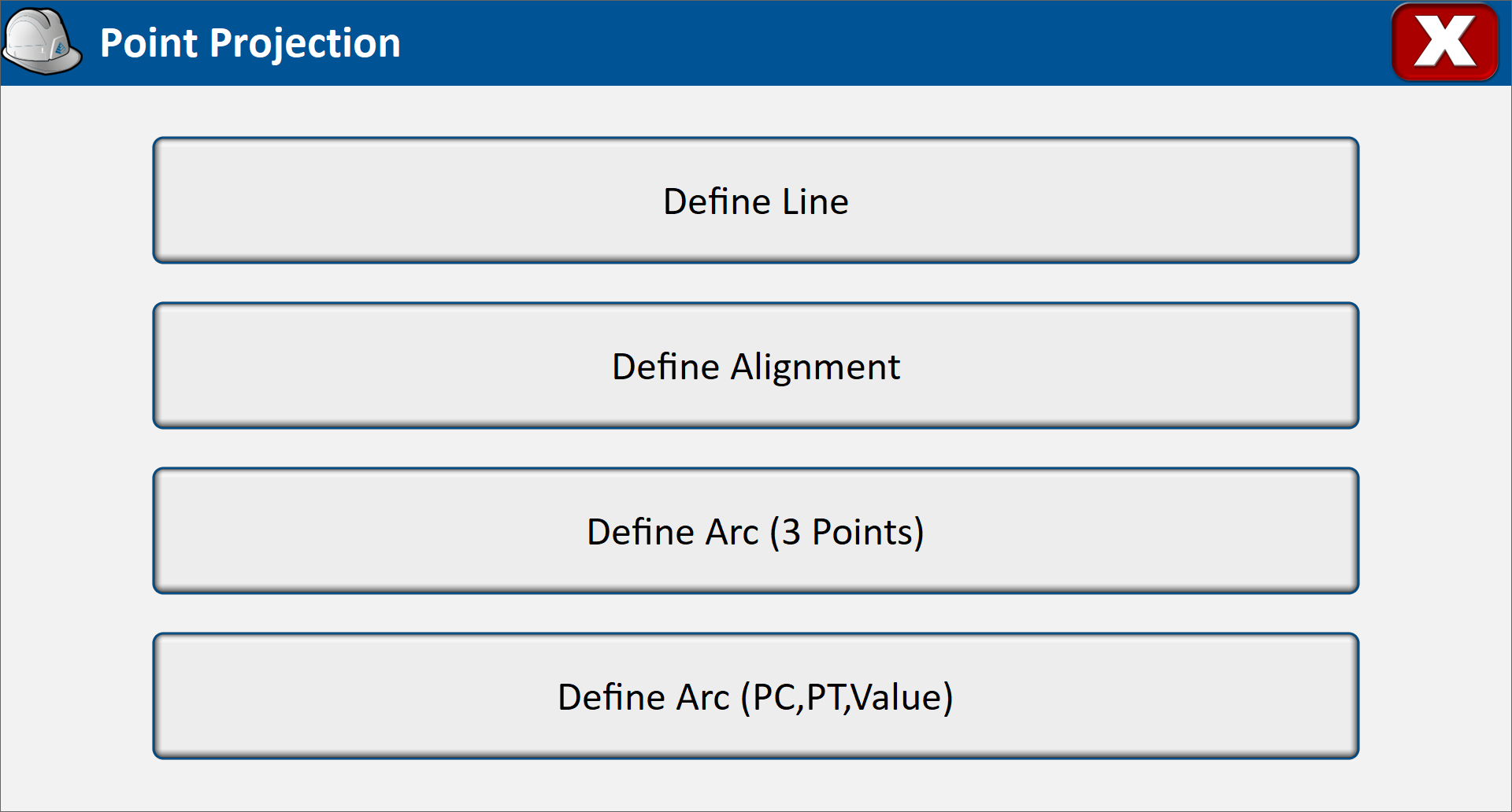 Defining the Alignment