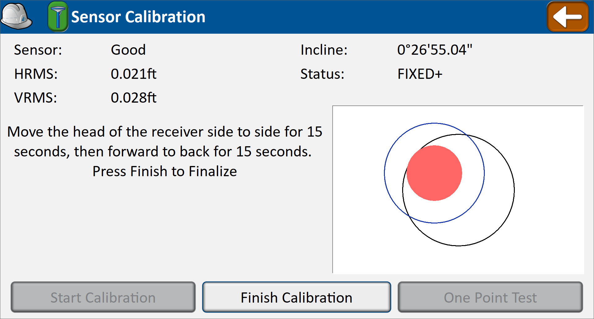 Finish IMU Calibration