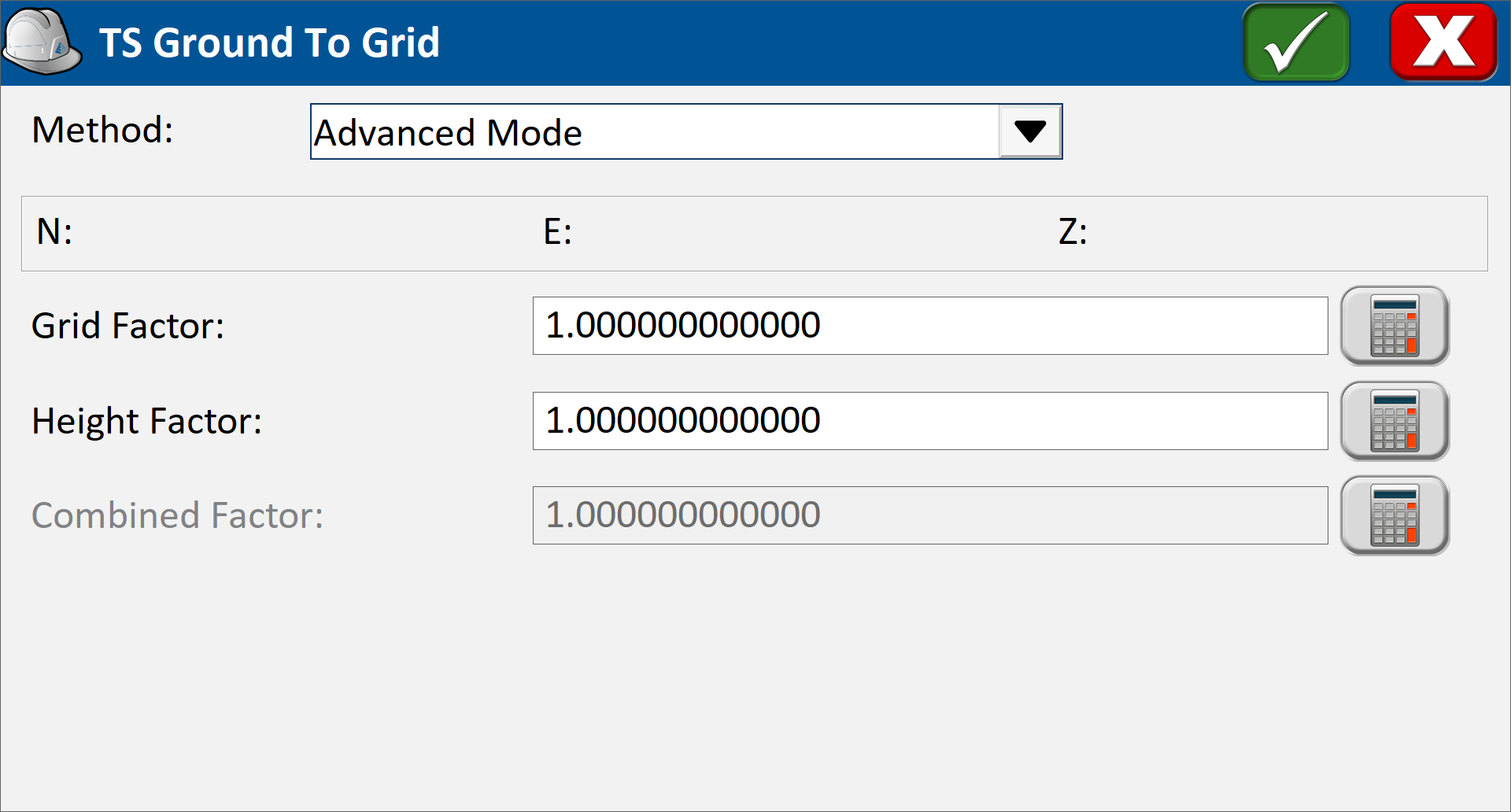 TS Ground to Grid