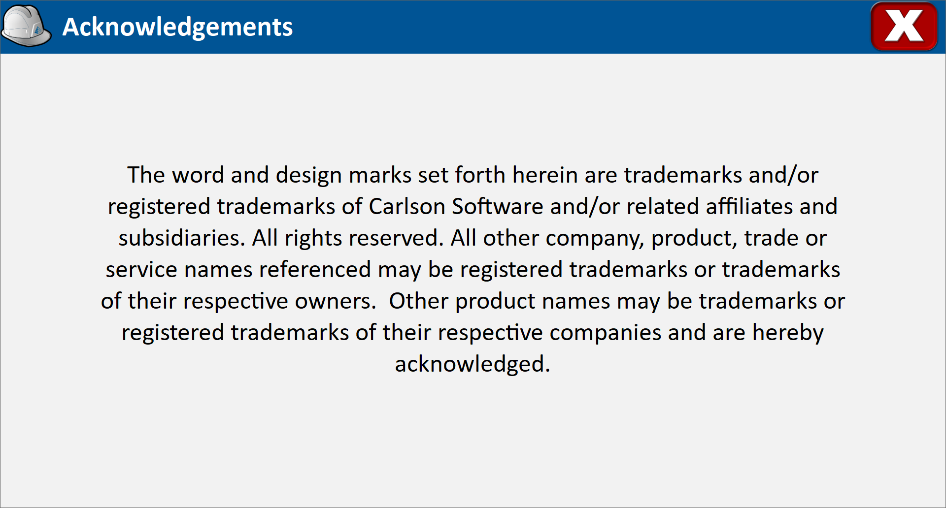 Trademarks