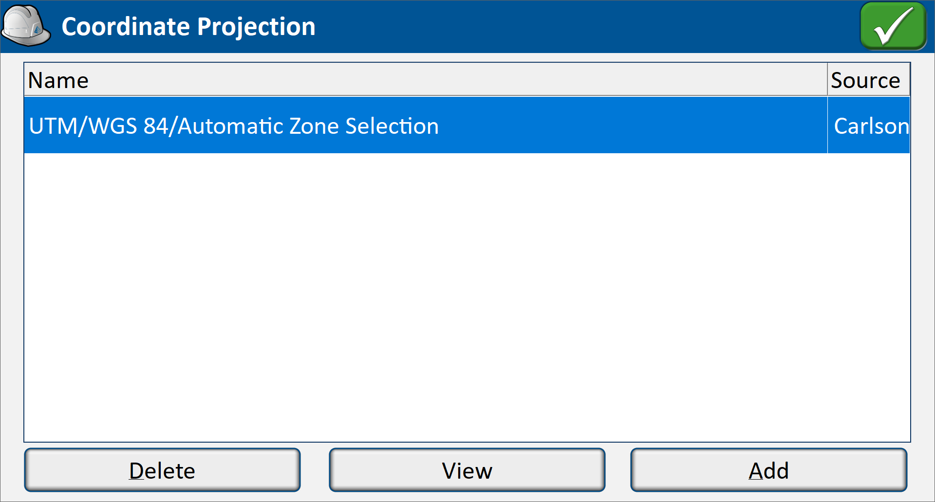 Select Projection