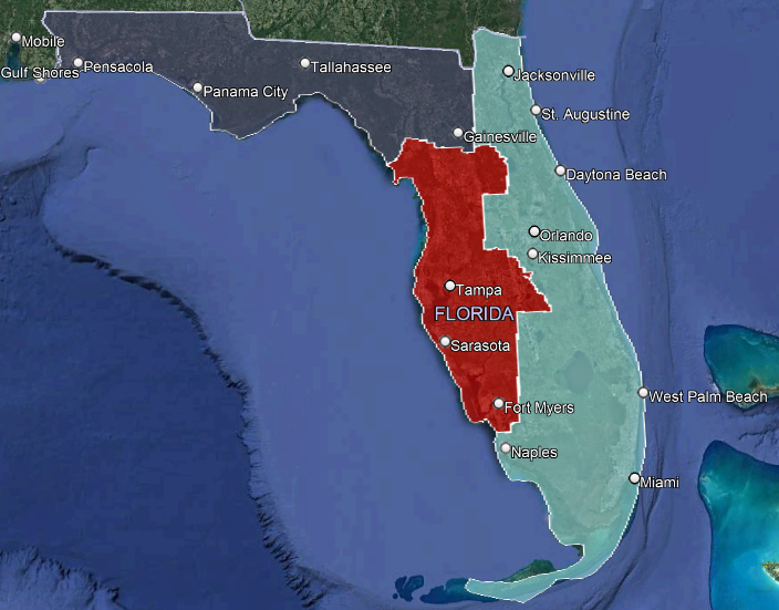 Florida State Plane Zones