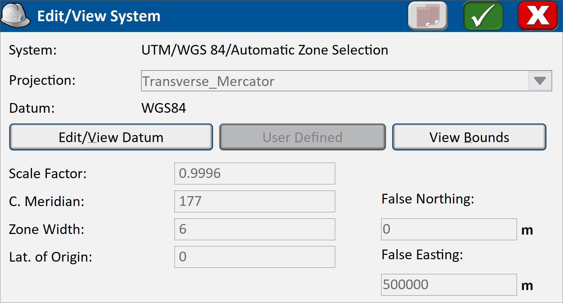 Edit/View System