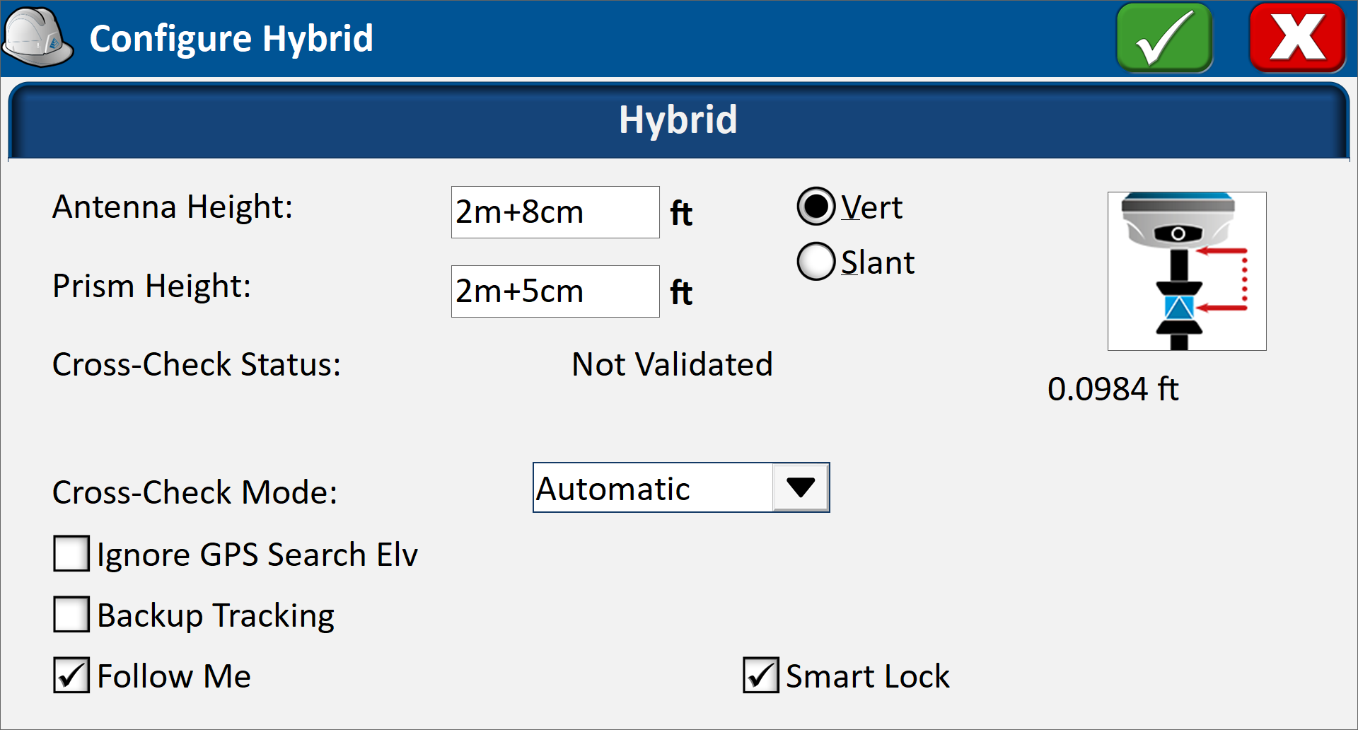 Hybrid+ Settings