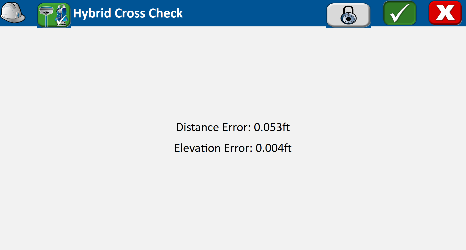 Hybrid+ Cross-Check Results