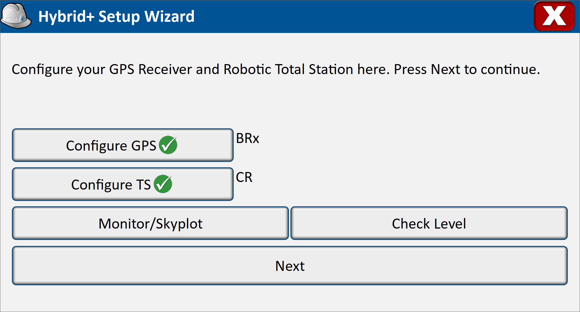 Hybrid+ Wizard Setup