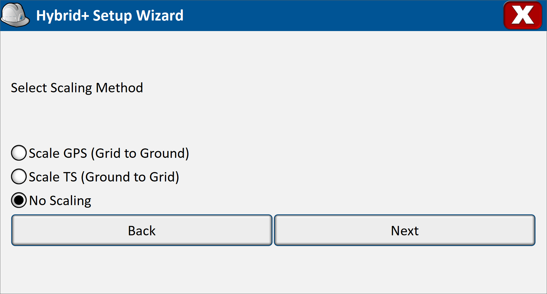 Hybrid+ Wizard Setup