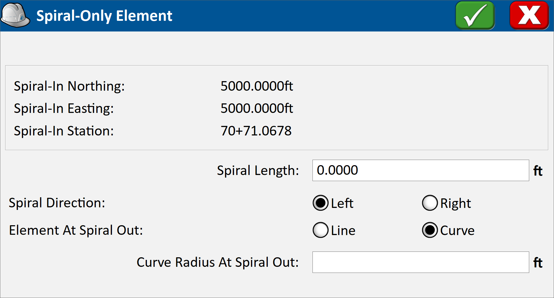 Spiral Only