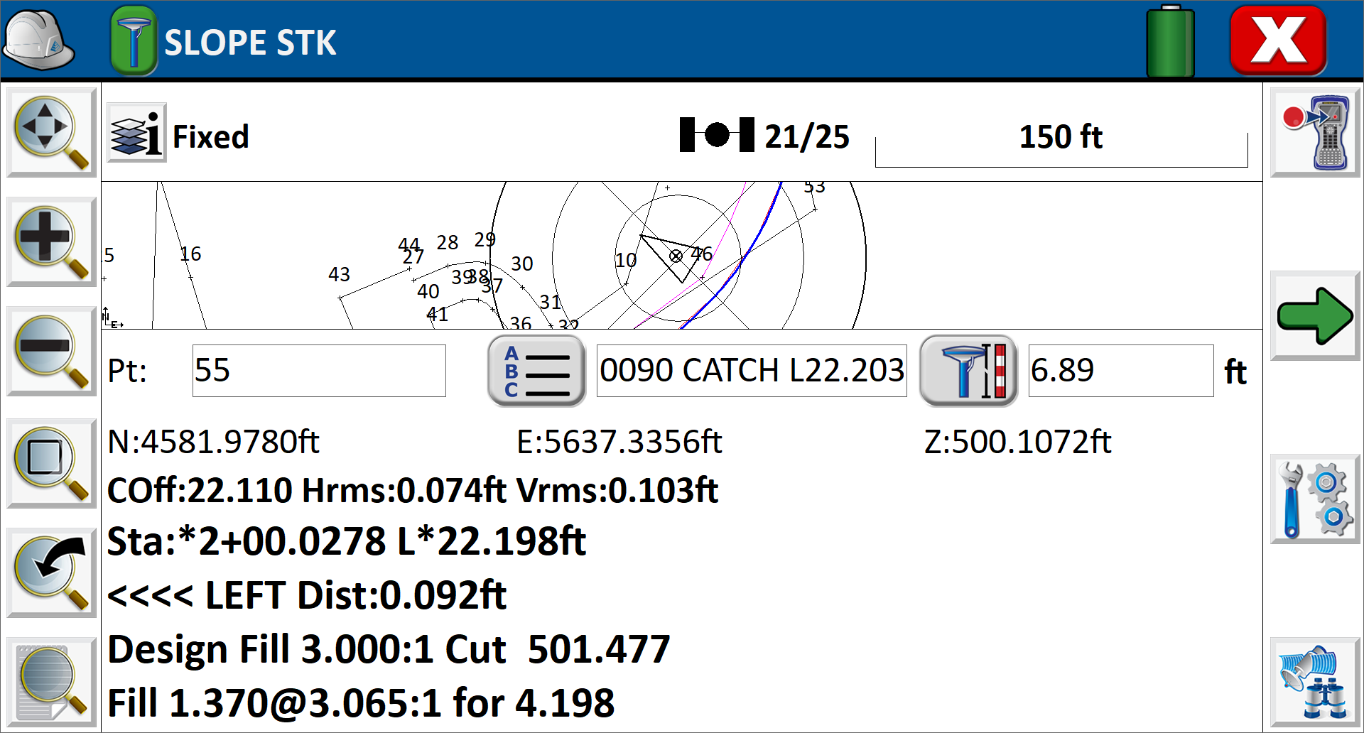 Stake Slope - GNSS