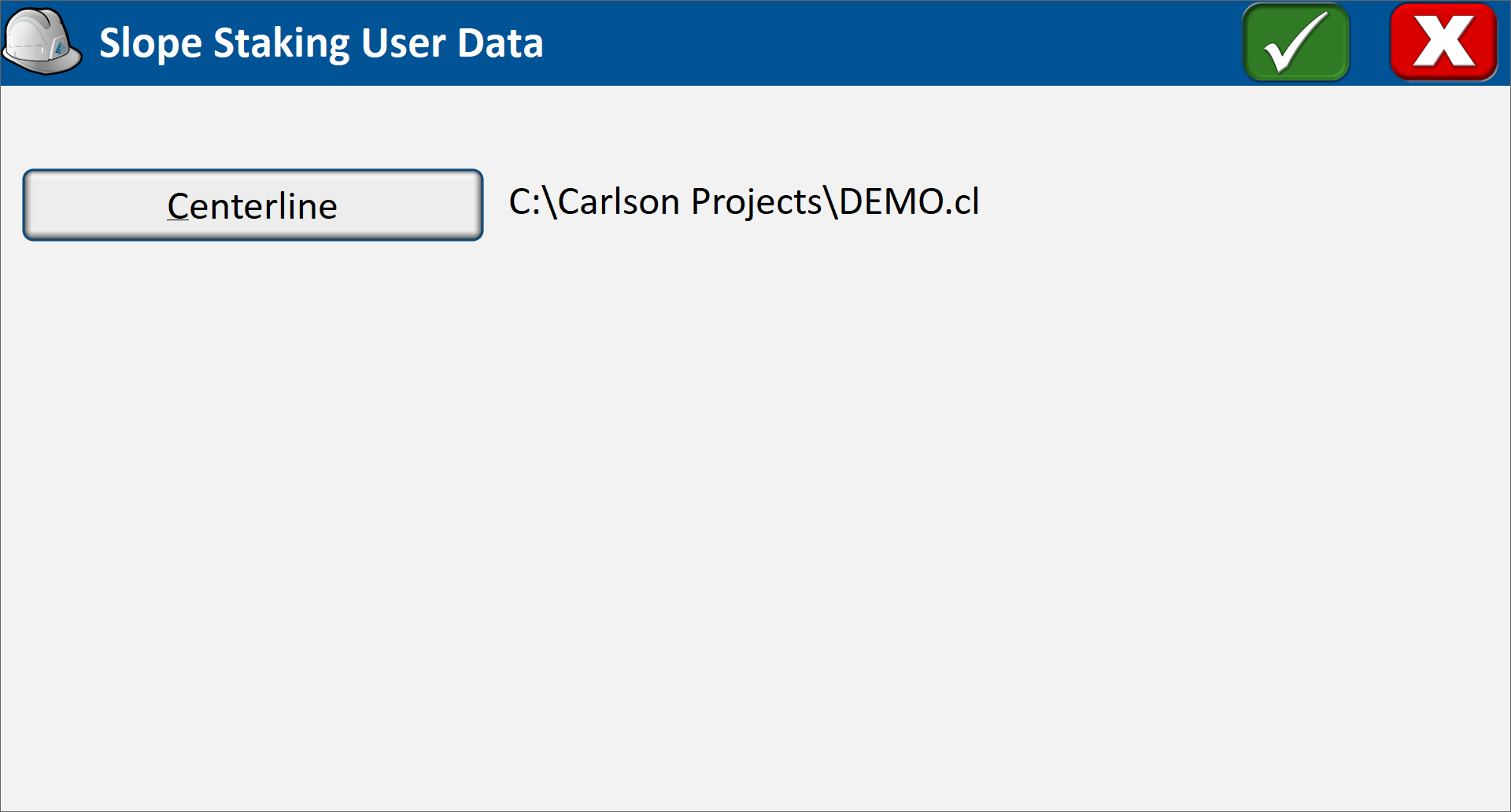 Slope Staking User Data