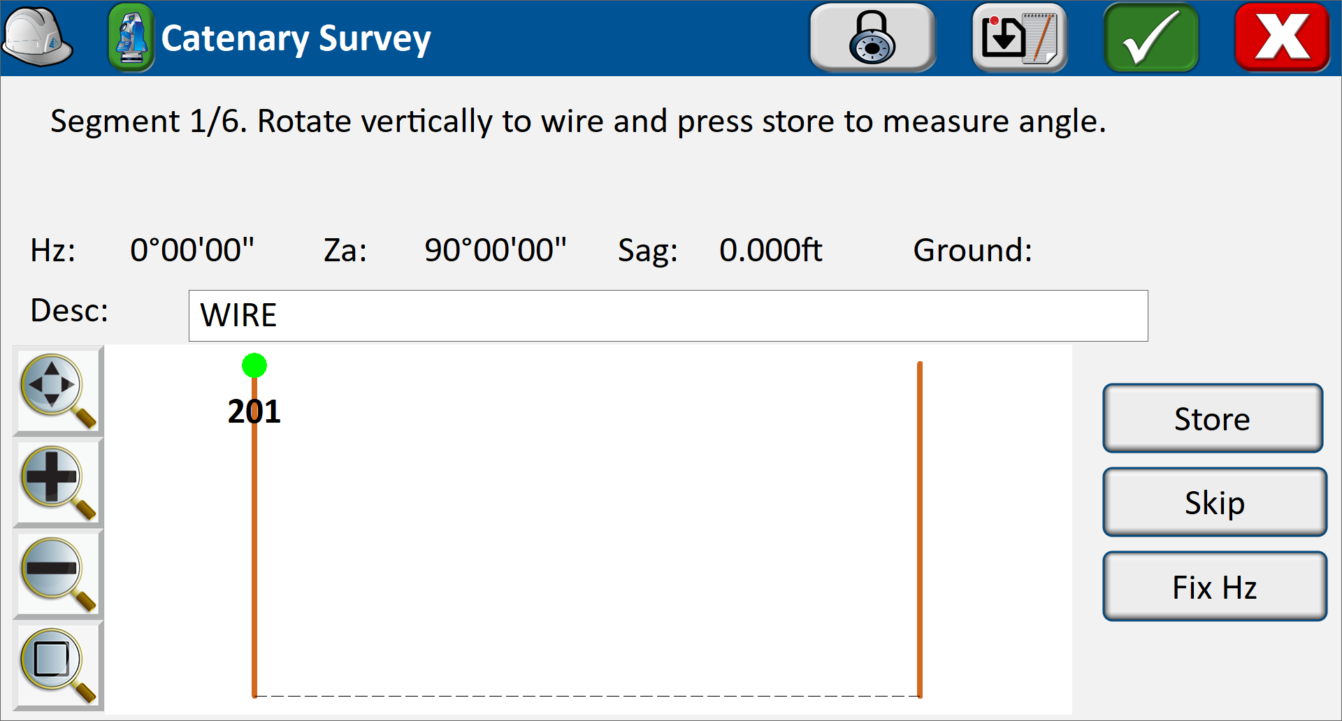 Catenary Survey