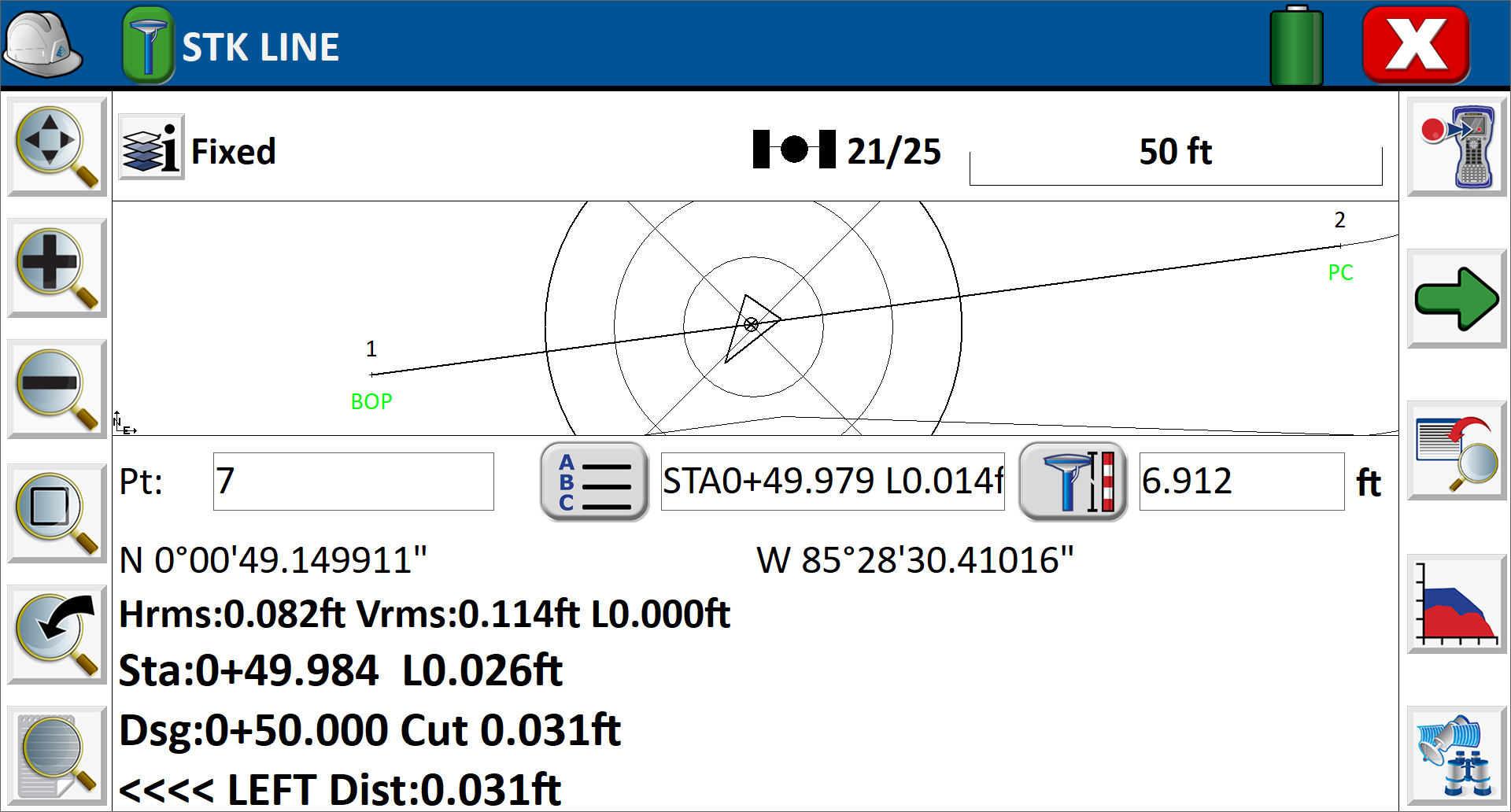 Stake Line/Arc - GNSS