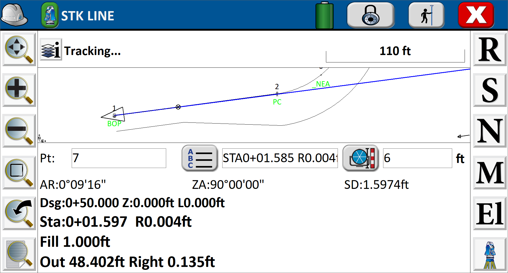 Stake Line/Arc - RTS