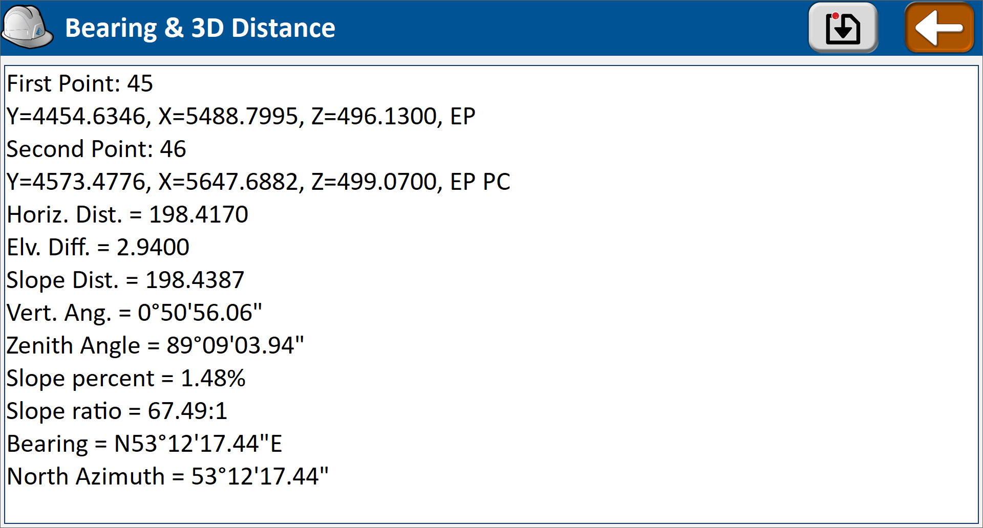 Bearing & 3D Distance