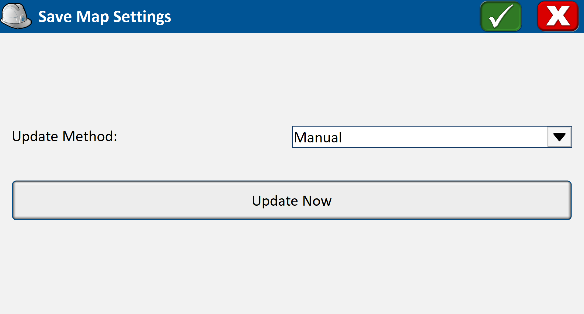 Save Map Settings