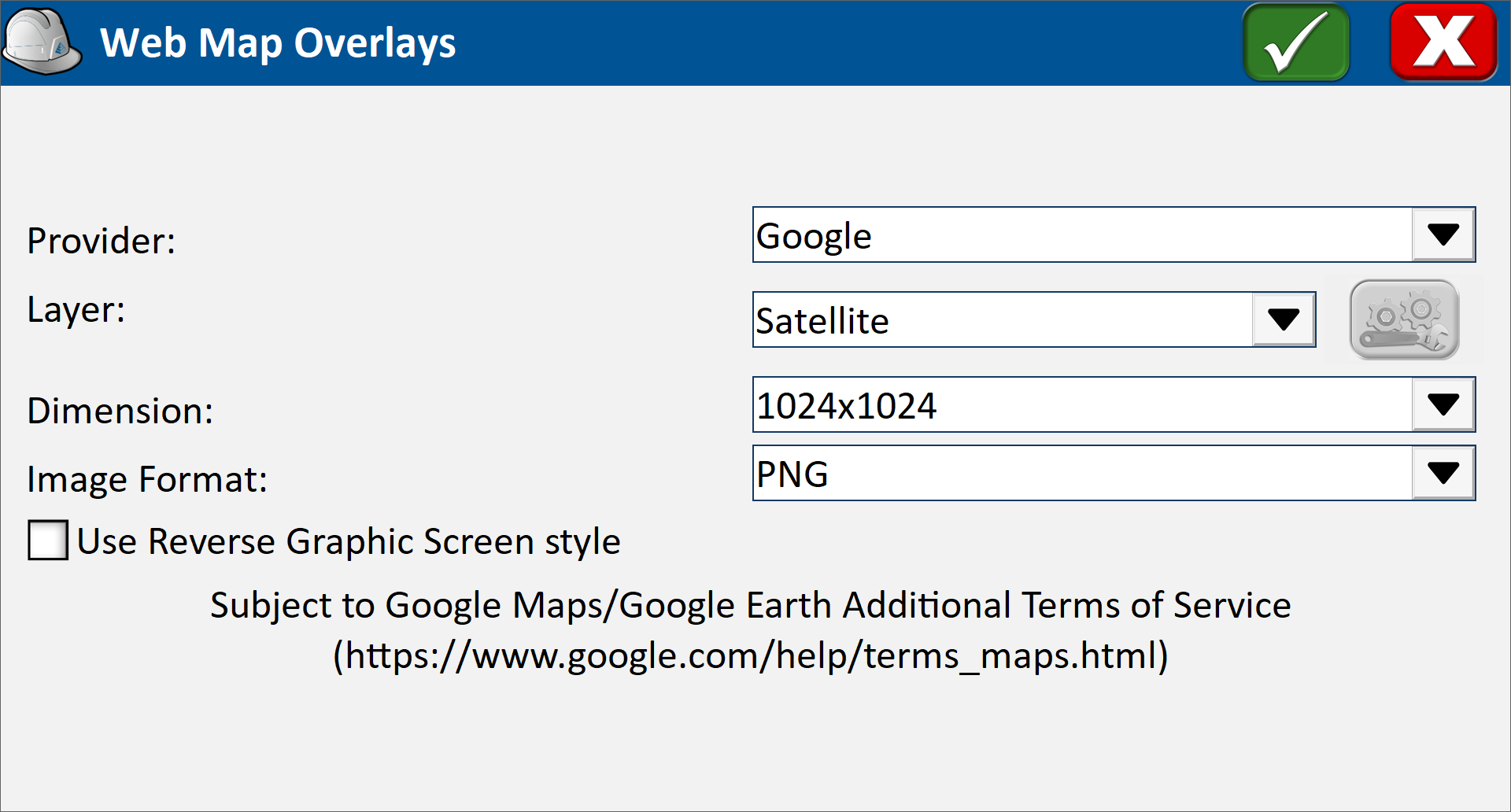 Web Map Overlays