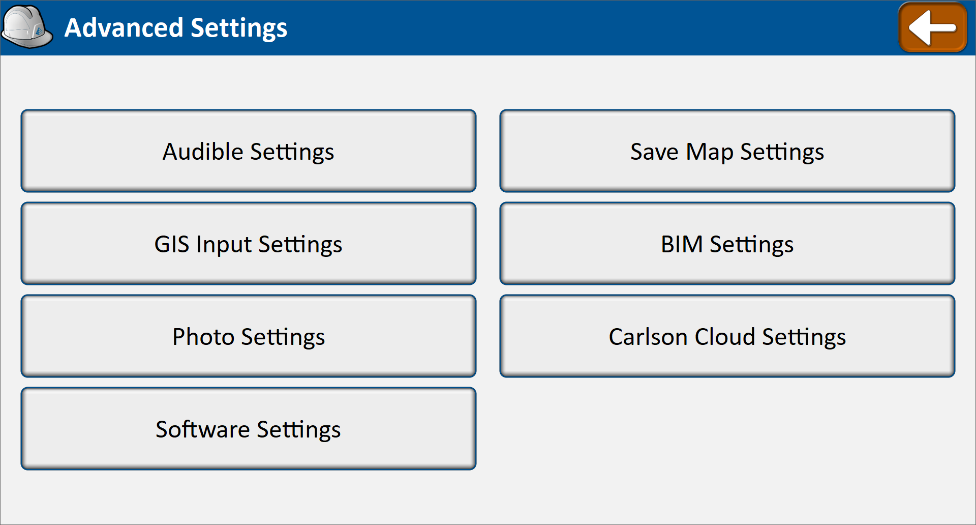 Advanced Settings